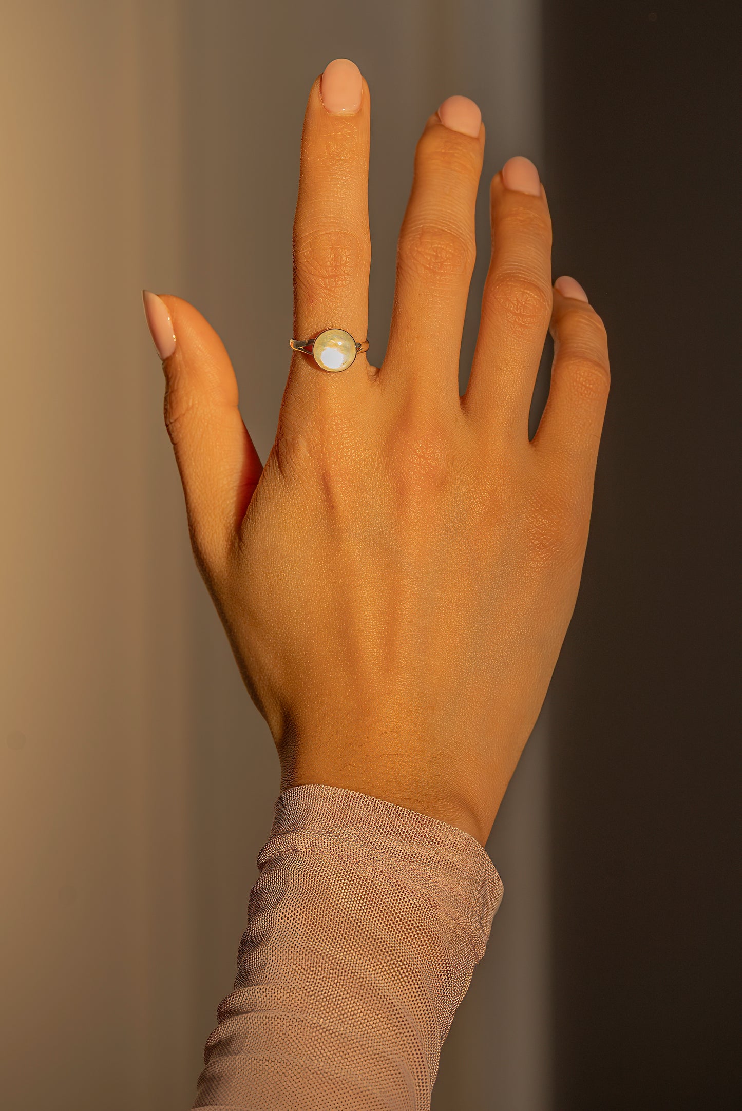 Léonie Pearl Ring