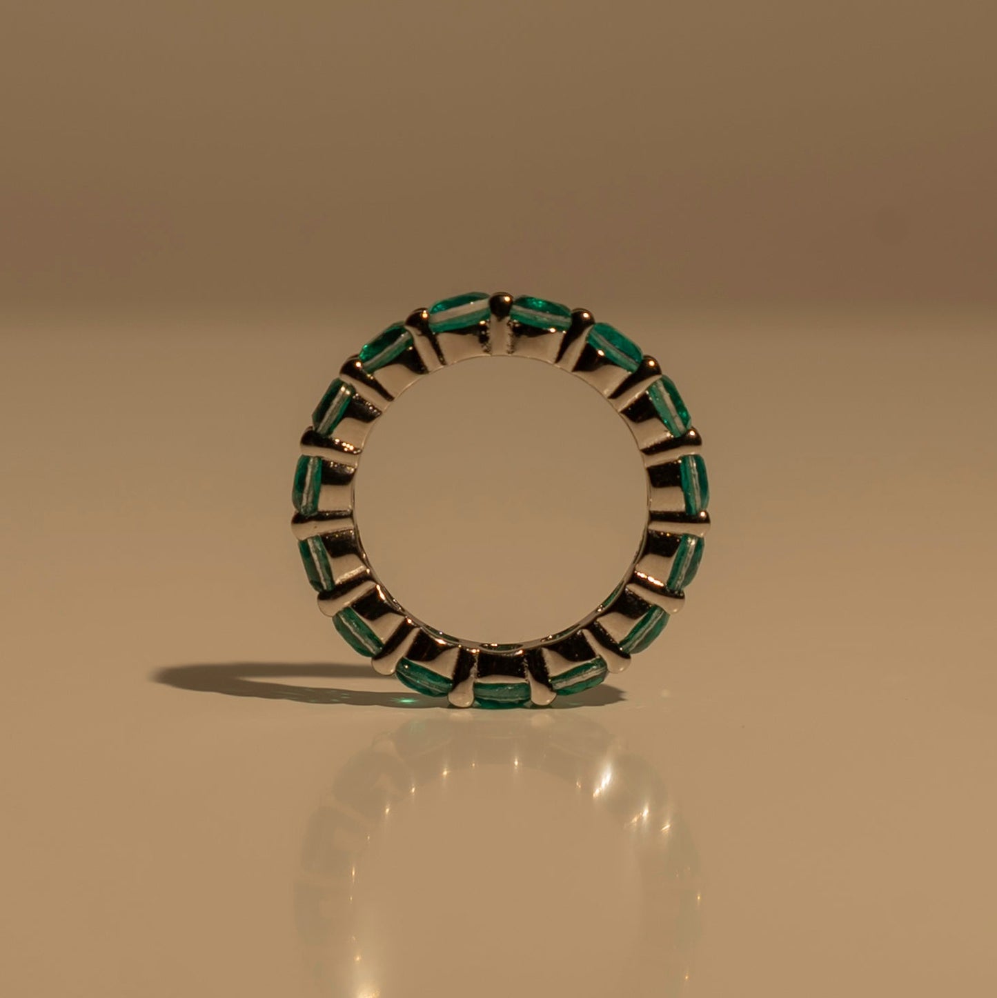 Emerald Eternity Ring
