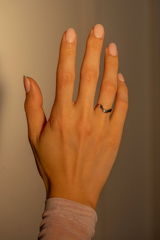 Wavy Adjustable Ring