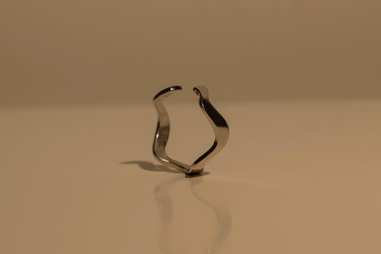 Wavy Adjustable Ring