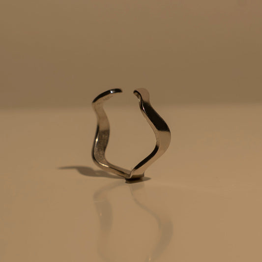 Wavy Adjustable Ring
