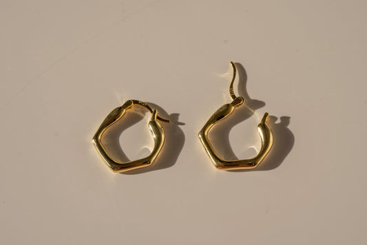 Fluid Hexagon Hoops