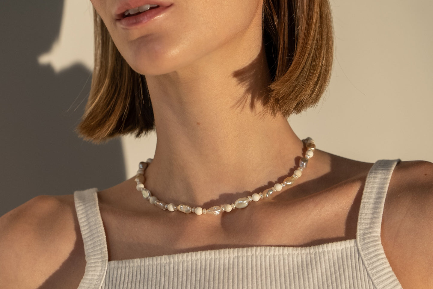 Fresh From The Sea Pearl Necklace