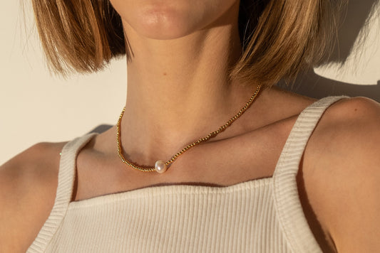 Adella Pearl Necklace