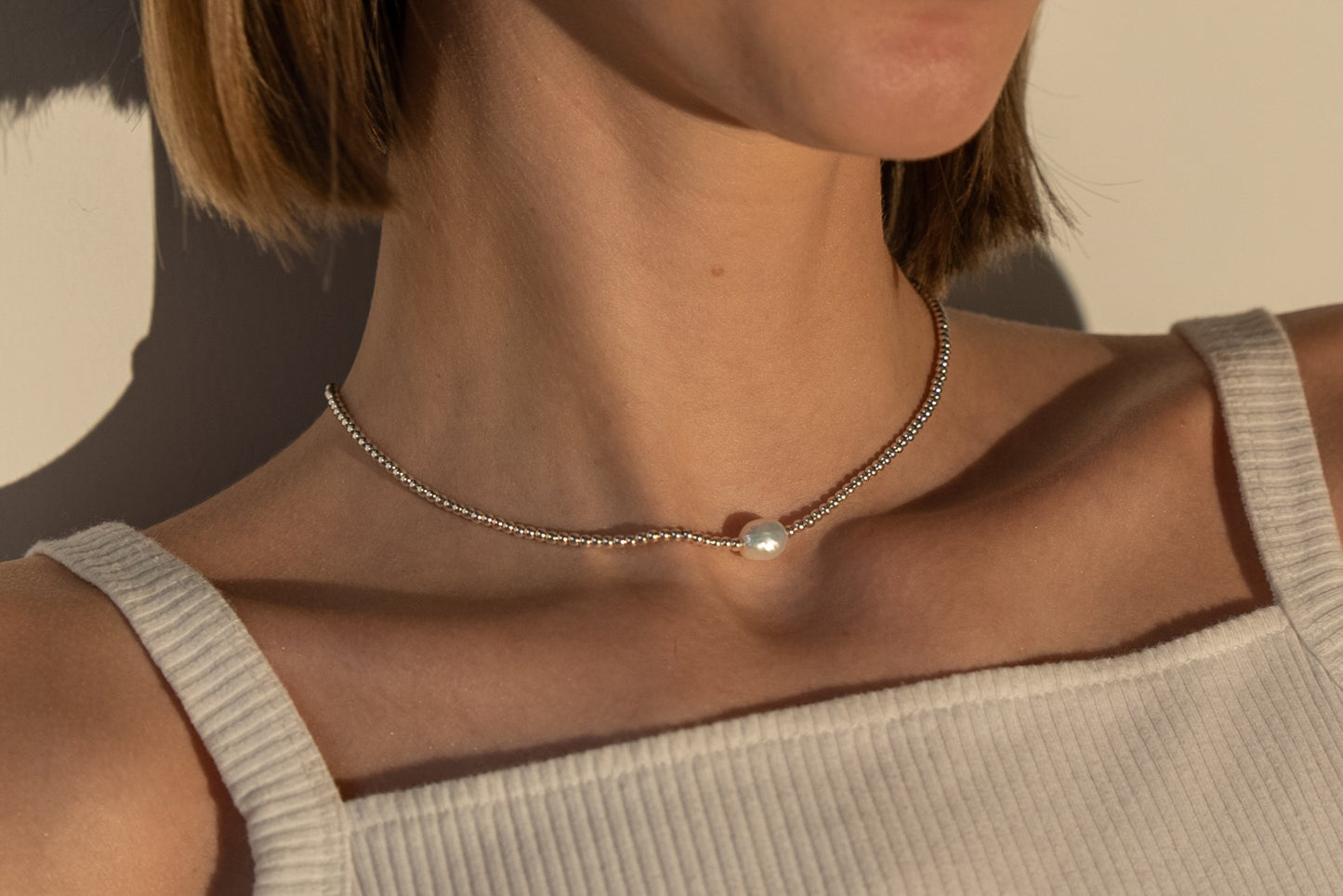 Adella Pearl Necklace