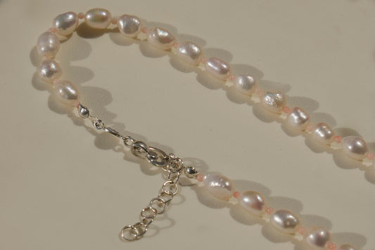 Pink Jasper Necklace