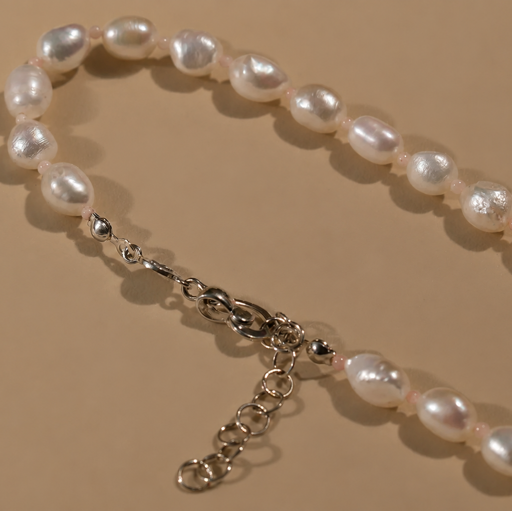 Pink Jade Necklace
