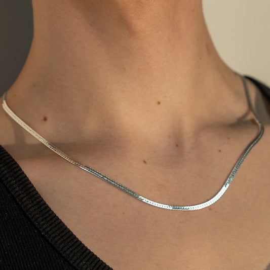Braided Flat Chain