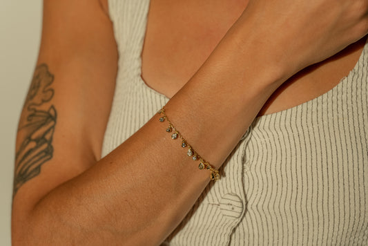 Drippy Gem Bracelet