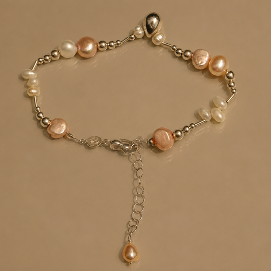 Bubble Gum Pearl Bracelet